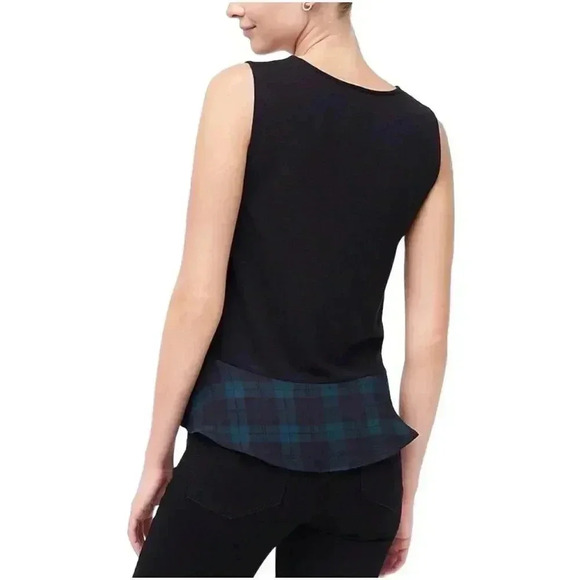 J. Crew Sleeveless Woven Hem Tank Size Small NWT - Picture 2 of 9